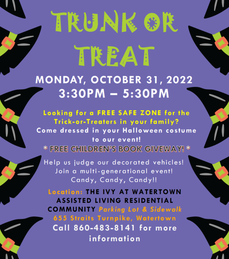 The Ivy at Watertown TRUNK or TREAT 2022 Southbury, CT